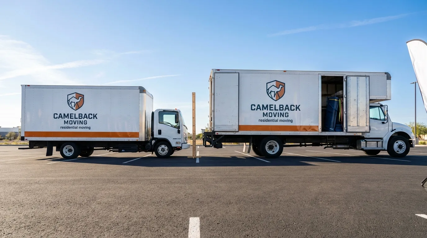 Moving truck size capacity guide in Livermore
